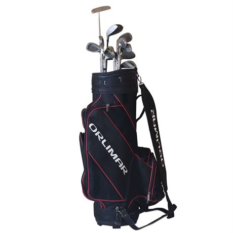 Orlimar Golf Bag With Clubs