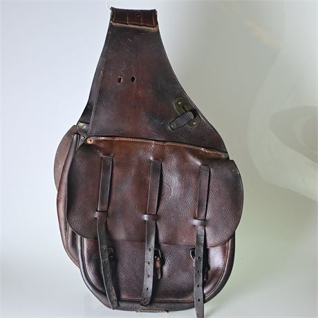 Leather Saddle Bag