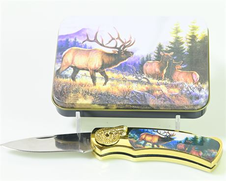 Pictorial Pocket Knife