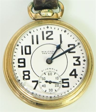 Waltham Premier Pocket Watch