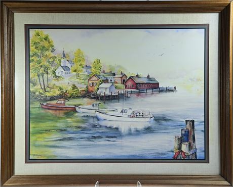 Milligan Harbor-Scape Print