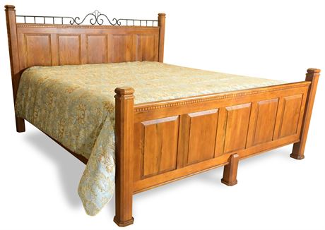 King Panel Bed by Keller Furniture