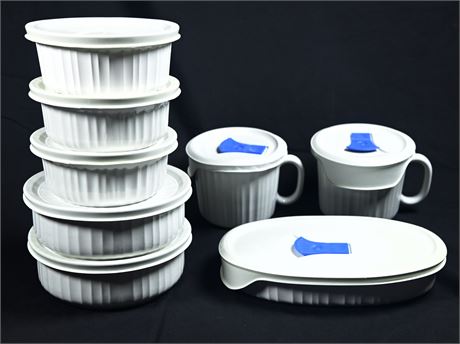 Corningware - French White Stoneware