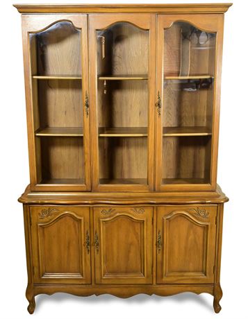 Petite Ethan Allen China Cabinet