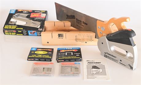 Miter Saw & Staplers