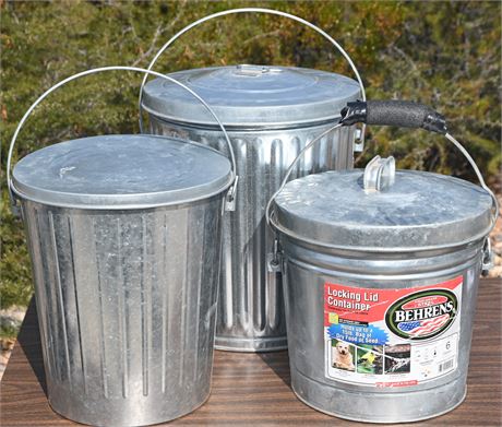 Aluminum Storage Pails