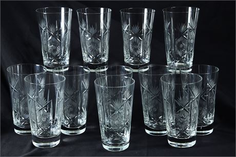 Wheel Cut Tumblers