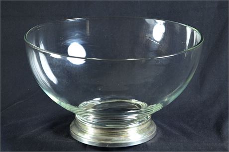 Webster Fruit Bowl with Sterling Base