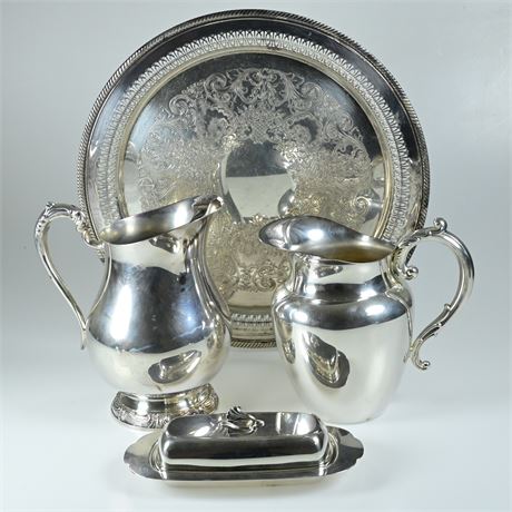 Silver Plate Serving Accessories