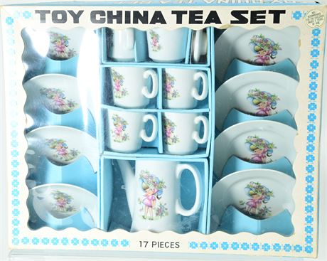 Vintage Japanese Toy Tea Set