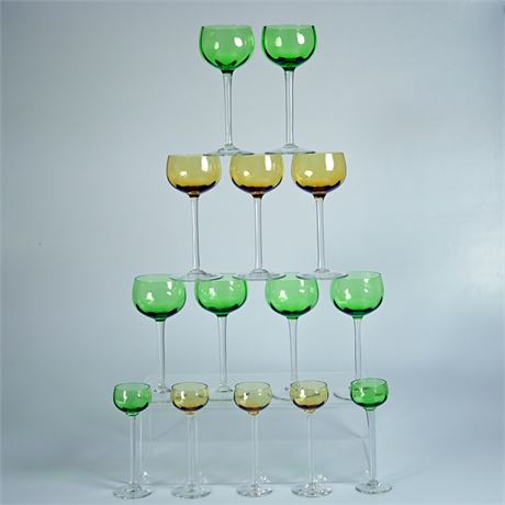 Mid-Century Stemware