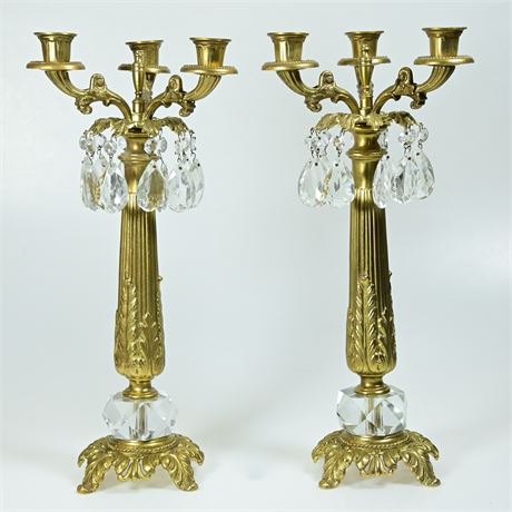 Mid-Century Neoclassical Candelabra