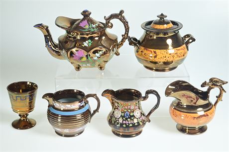 1800's Lusterware Collection