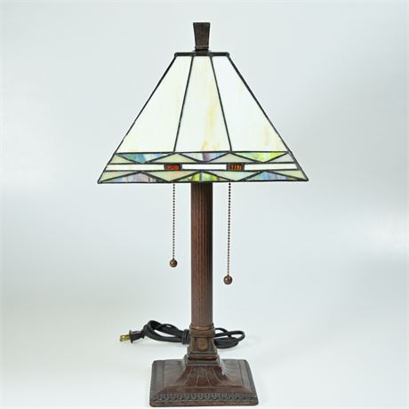 Stained Glass Desk Lamp