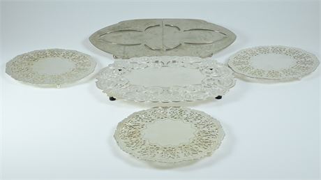 Set of Silver Plate Trivets