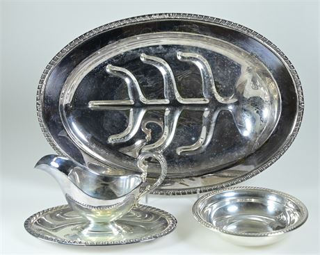 Silver Plate Serving Accessories