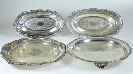 W & S Blackinton Trays/Platters