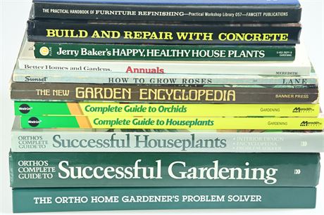 Gardening and Home Improvement Books