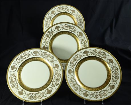 Krautheim Gold Encrusted Plates