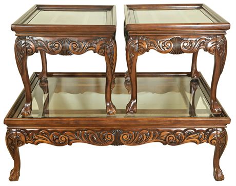 Carved Living Room Tables