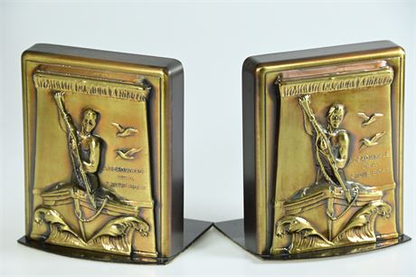 Craftsman Bookends Whaling Bookends