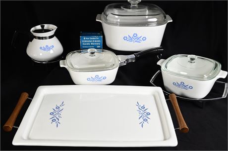 Corning Ware Set, 8 Pieces