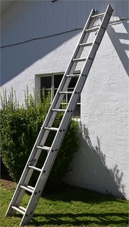 24 Foot Aluminum Extension Ladder