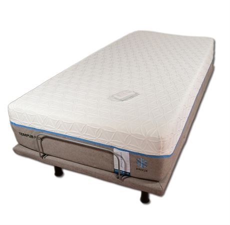 Tempur-Pedic Twin Bed with Adjustable Base