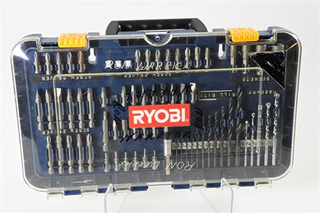 Ryobi 67 Bit Set with Case