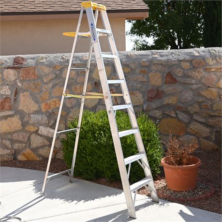 Werner Aluminum 8 Foot Ladder