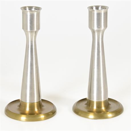 Milled Candlesticks