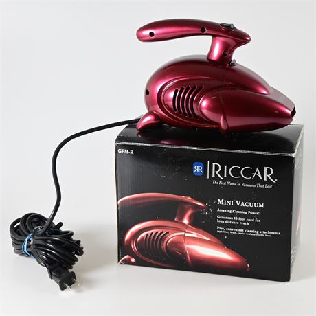 Riccar Mini Vacuum