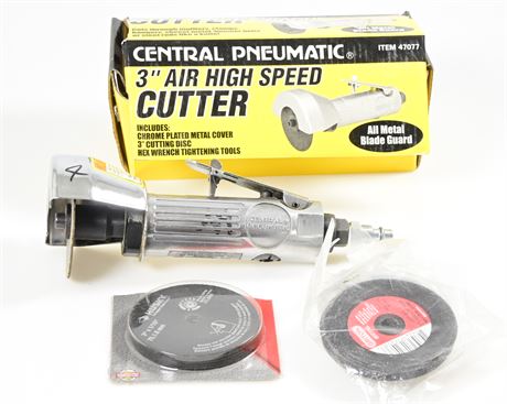 Central Pneumatic 3" Air High Speed Cutter