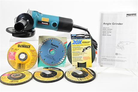 Makita 4 1/2" Angle Grinder