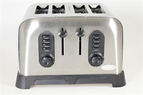 Cooks 4 Slice Stainless Steel Toaster