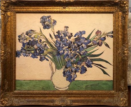 Vincent Van Gogh, "Irises" Reproduction