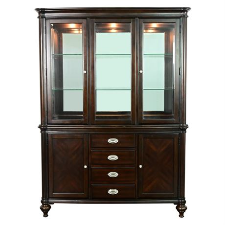 Lighted China Cabinet