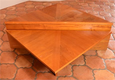 Contemporary Teak Coffee Table