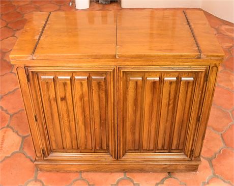 Mid-Century Rolling Bar Cart