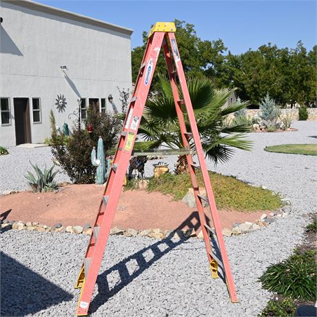 Werner 8' Fiberglass Ladder