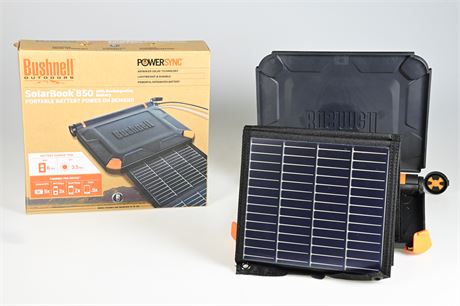 Bushnell Solarbook 850 Solar Panel