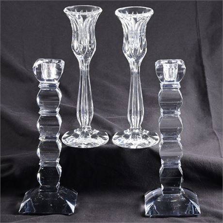 Crystal Candlesticks