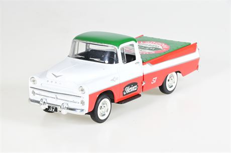 1957 Dodge Sweptside Pickup Die Cast Metal Bank