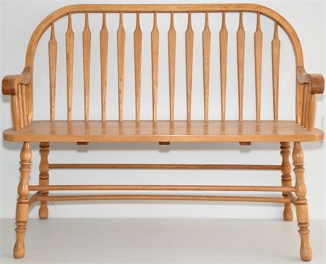 Wood Bench