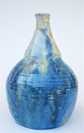 Crystalline Glazed Bottle By Barbara Williams