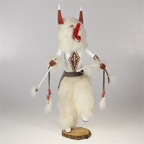 Wolf Dancer Navajo Kachina by G. B. Kee