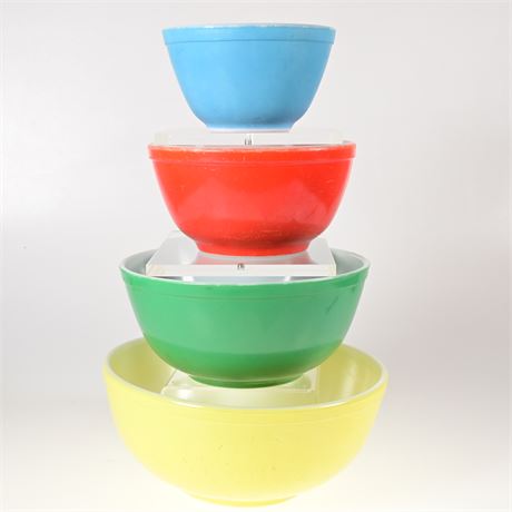 Vintage Primary Color Pyrex