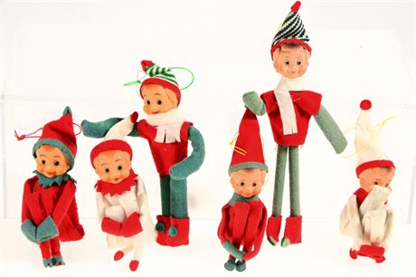 1960's  NOEL Elves From Japan