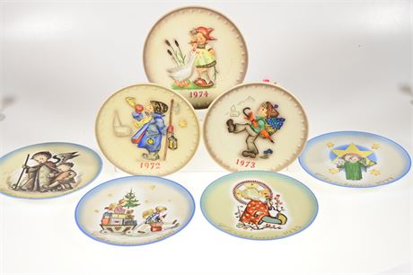 Schmid Plates, Christmas Hummel