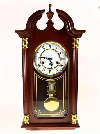 Wall Clock with Pendulum